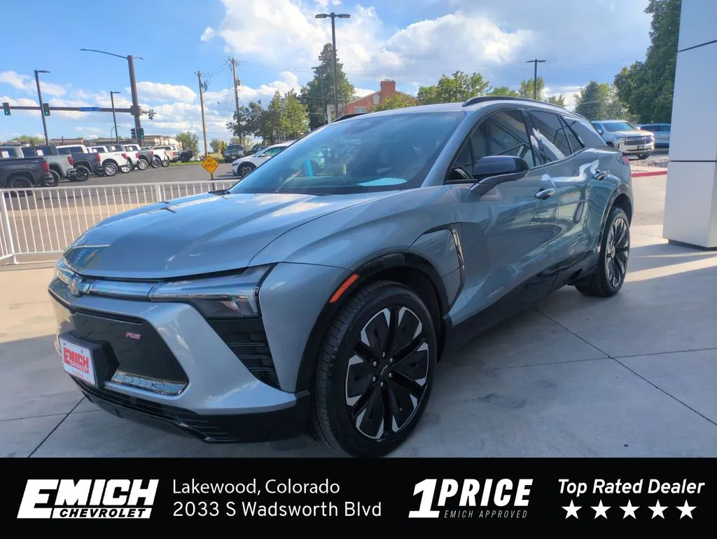 Gray 2024 Chevrolet Blazer EV RS for sale in Lakewood, CO