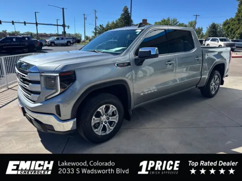 Gray 2023 GMC Sierra 1500 SLE for sale in Lakewood, CO