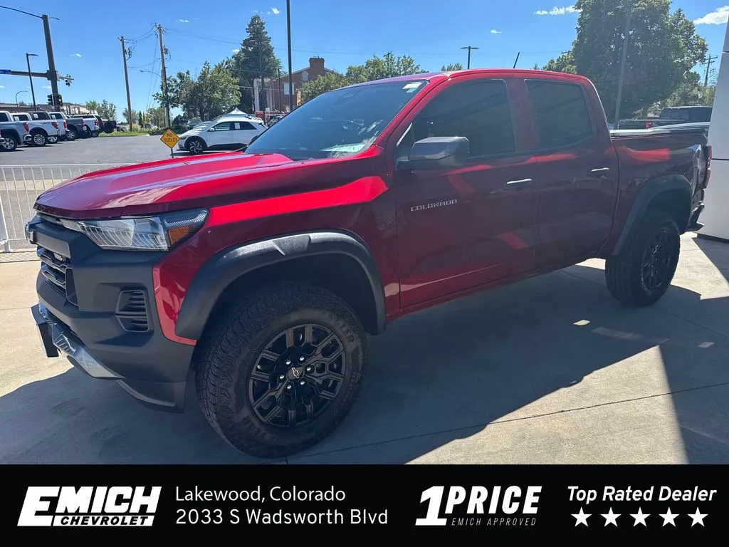 Red 2025 Chevrolet Colorado Trail Boss for sale in Lakewood, CO