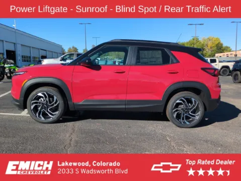 Photos of 2026 Chevrolet TrailBlazer RS for sale in Lakewood, CO at Emich Chevrolet