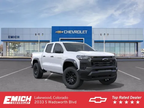 White 2026 Chevrolet Colorado Trail Boss for sale in Lakewood, CO