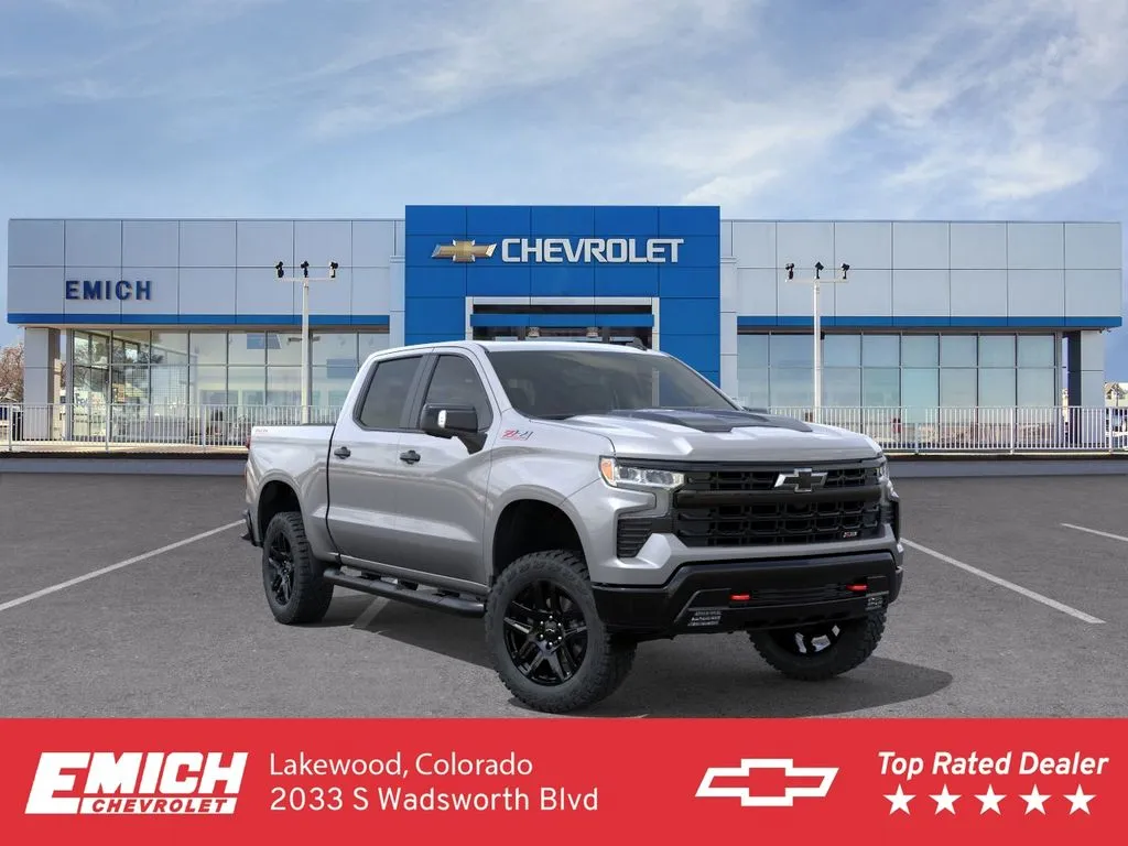 Gray 2026 Chevrolet Silverado 1500 LT Trail Boss for sale in Lakewood, CO