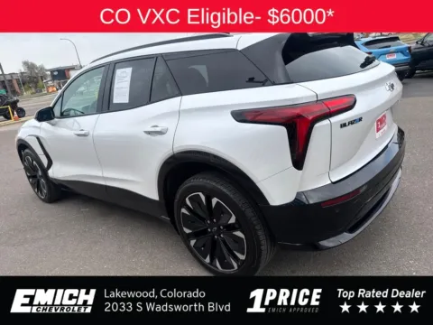 Another view of 2025 Chevrolet Blazer EV RS for sale in Lakewood, CO at Emich Chevrolet