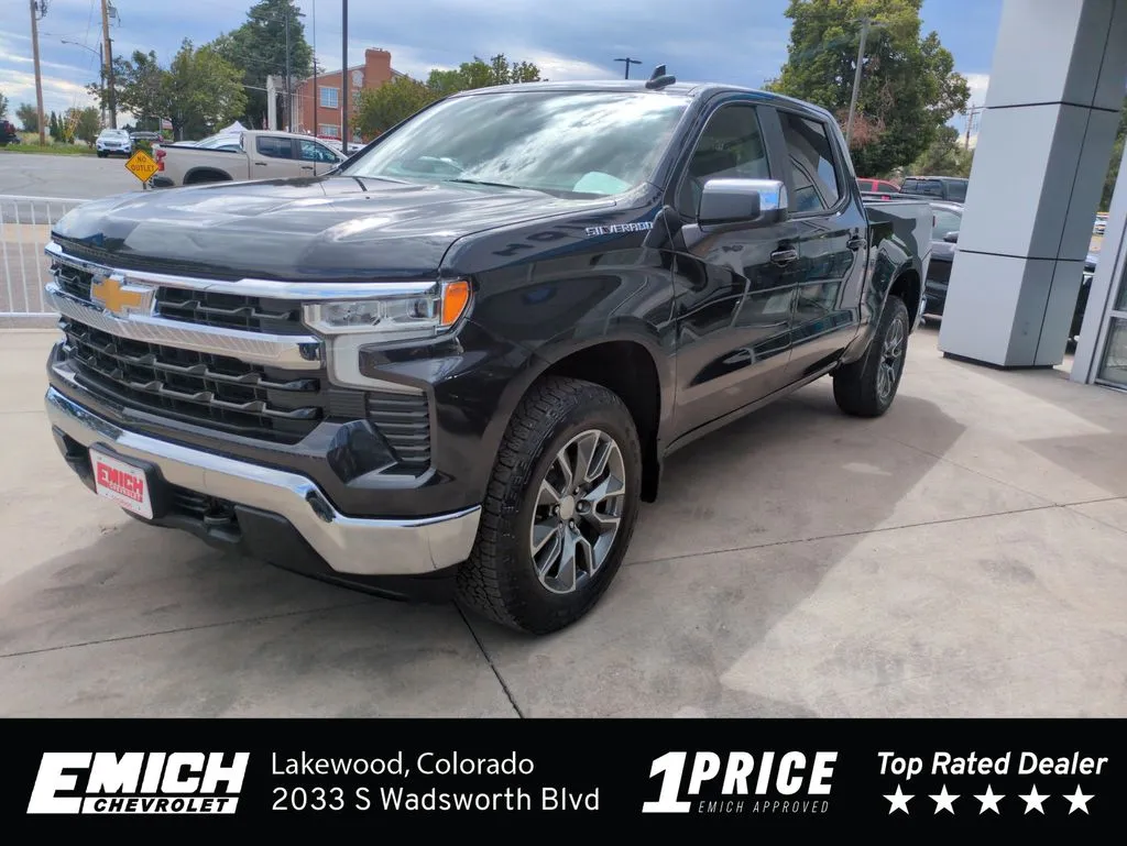 Gray 2024 Chevrolet Silverado 1500 LT for sale in Lakewood, CO