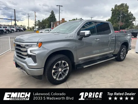 Gray 2026 Chevrolet Silverado 1500 High Country for sale in Lakewood, CO