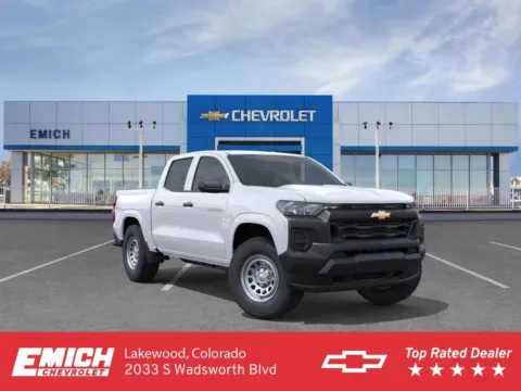 White 2026 Chevrolet Colorado Work Truck for sale in Lakewood, CO