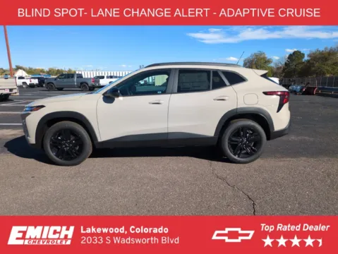 Photos of 2026 Chevrolet Trax ACTIV for sale in Lakewood, CO at Emich Chevrolet
