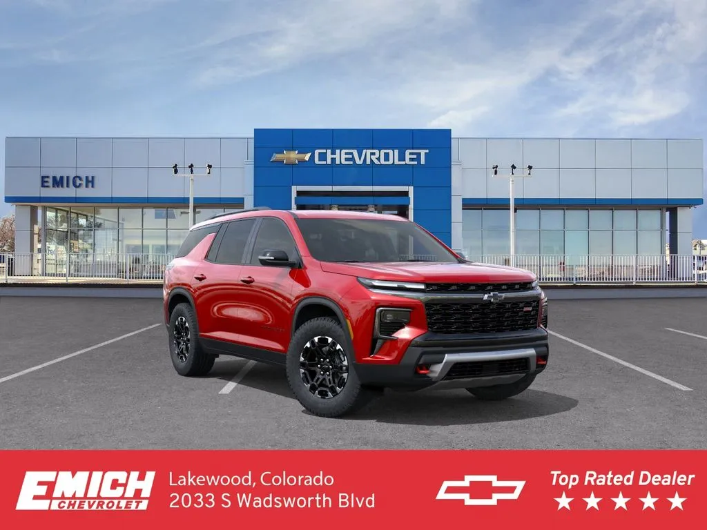 Red 2027 Chevrolet Traverse Z71 for sale in Lakewood, CO