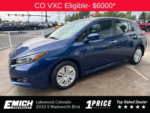 Blue 2025 Nissan Leaf S for sale in Lakewood, CO