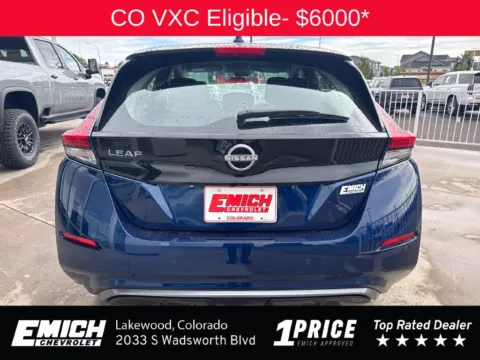 More photos of 2025 Nissan Leaf S at Emich Chevrolet, CO