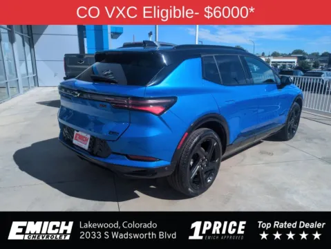 More photos of 2024 Chevrolet Equinox EV RS at Emich Chevrolet, CO