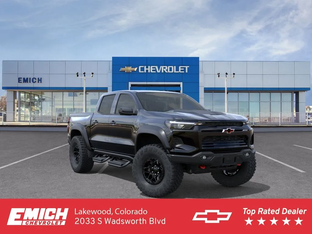 Black 2026 Chevrolet Colorado ZR2 for sale in Lakewood, CO