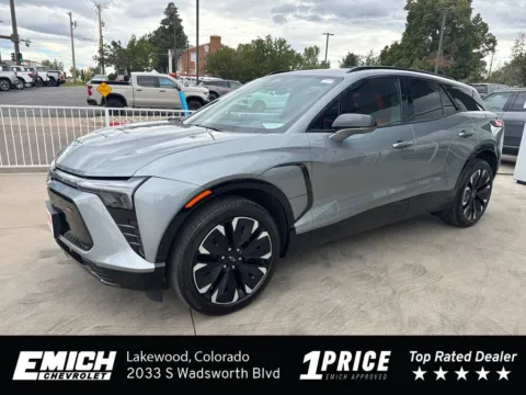 Gray 2024 Chevrolet Blazer EV RS for sale in Lakewood, CO