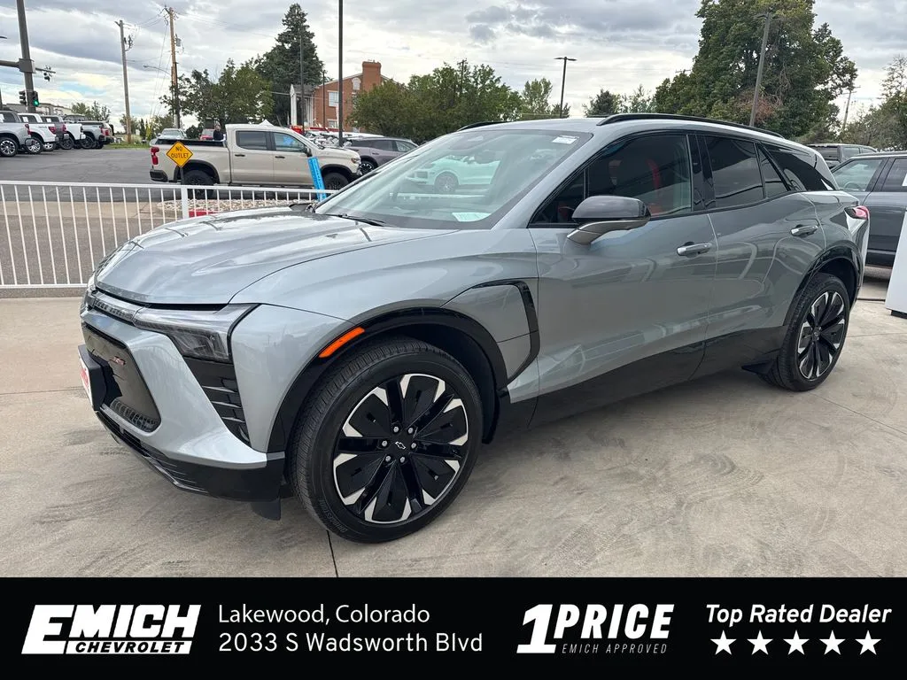 Gray 2024 Chevrolet Blazer EV RS for sale in Lakewood, CO
