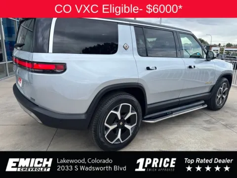 More photos of 2023 Rivian R1S Adventure Quad Motor Large Pack at Emich Chevrolet, CO