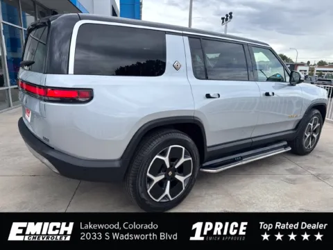 More photos of 2023 Rivian R1S Adventure Quad Motor Large Pack at Emich Chevrolet, CO
