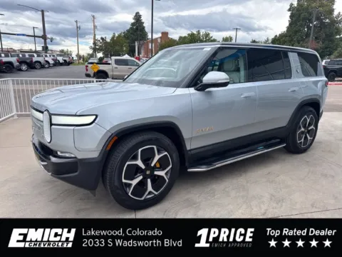 Silver 2023 Rivian R1S Adventure Quad Motor Large Pack for sale in Lakewood, CO