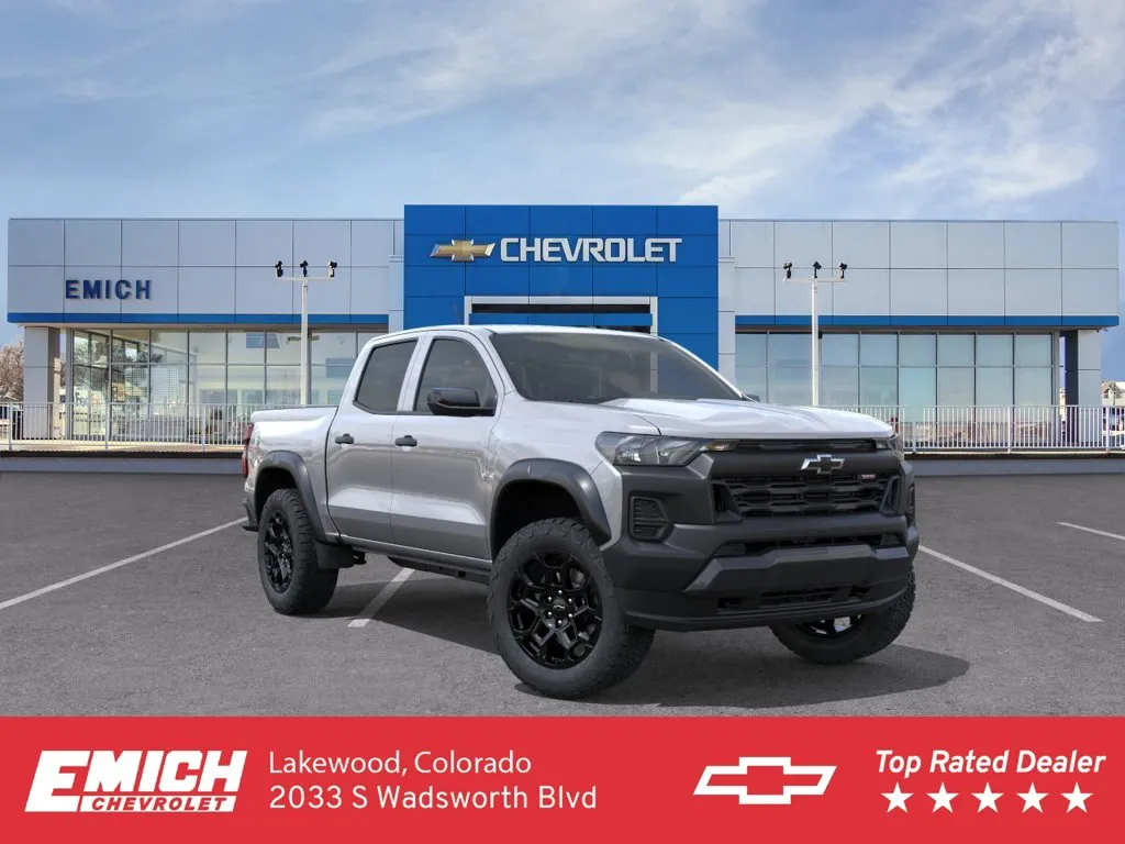 Gray 2026 Chevrolet Colorado Trail Boss for sale in Lakewood, CO