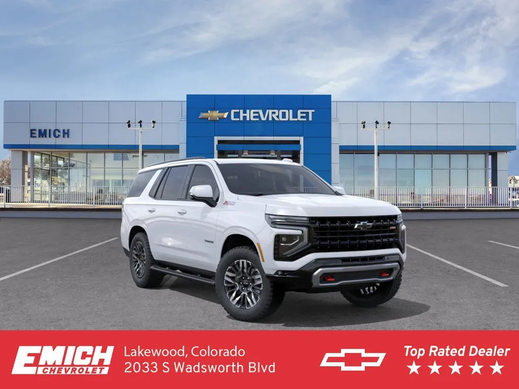 White 2026 Chevrolet Tahoe Z71 for sale in Lakewood, CO