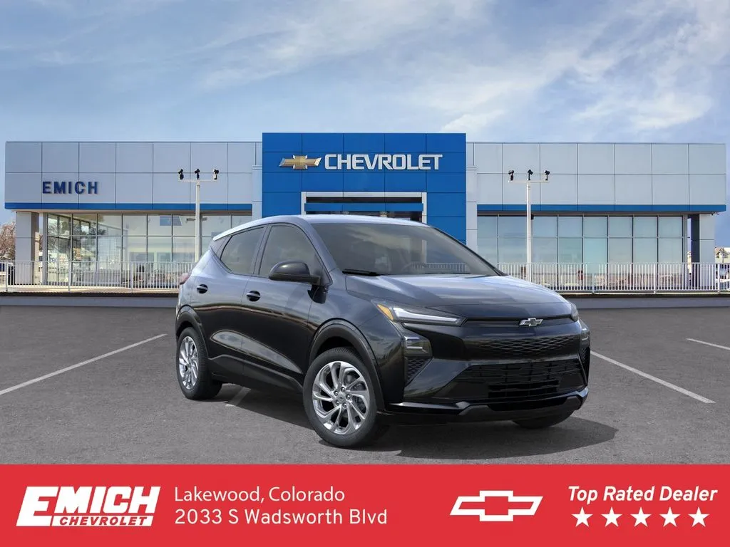 Black 2027 Chevrolet Bolt EV LT for sale in Lakewood, CO