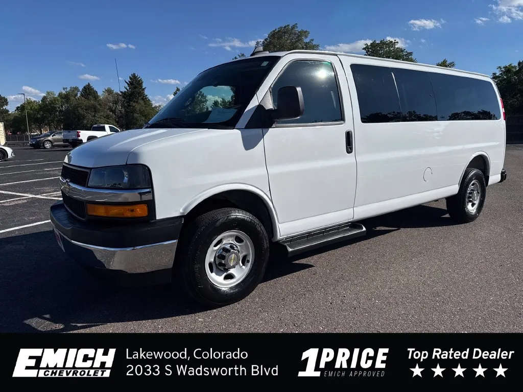 White 2025 Chevrolet Express 3500 LT for sale in Lakewood, CO