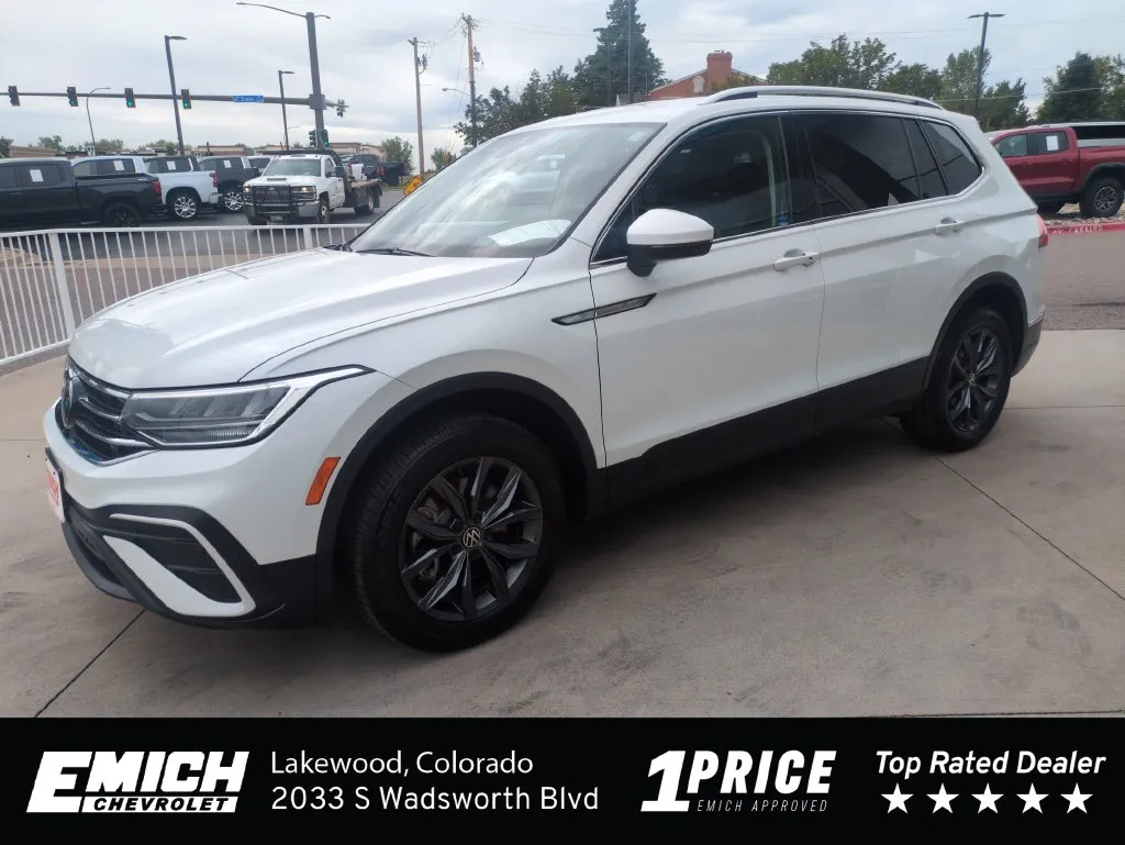 White 2023 Volkswagen Tiguan 2.0T SE for sale in Lakewood, CO