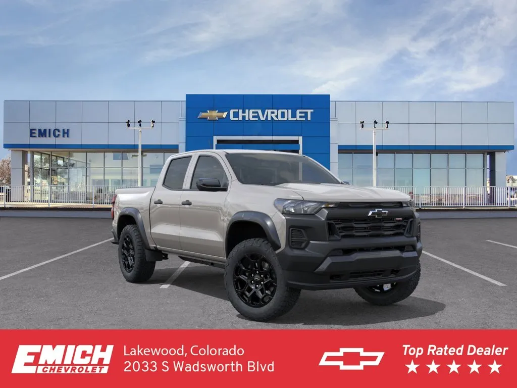 White 2026 Chevrolet Colorado Trail Boss for sale in Lakewood, CO