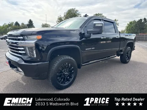 Black 2022 Chevrolet Silverado 3500 HD High Country for sale in Lakewood, CO