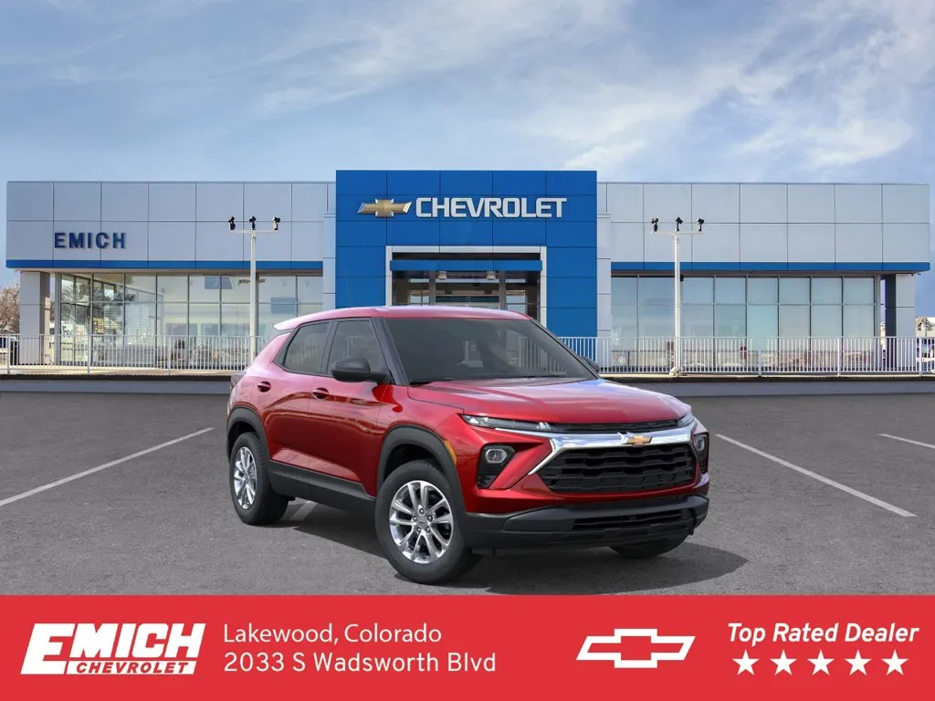 Red 2026 Chevrolet TrailBlazer LS for sale in Lakewood, CO