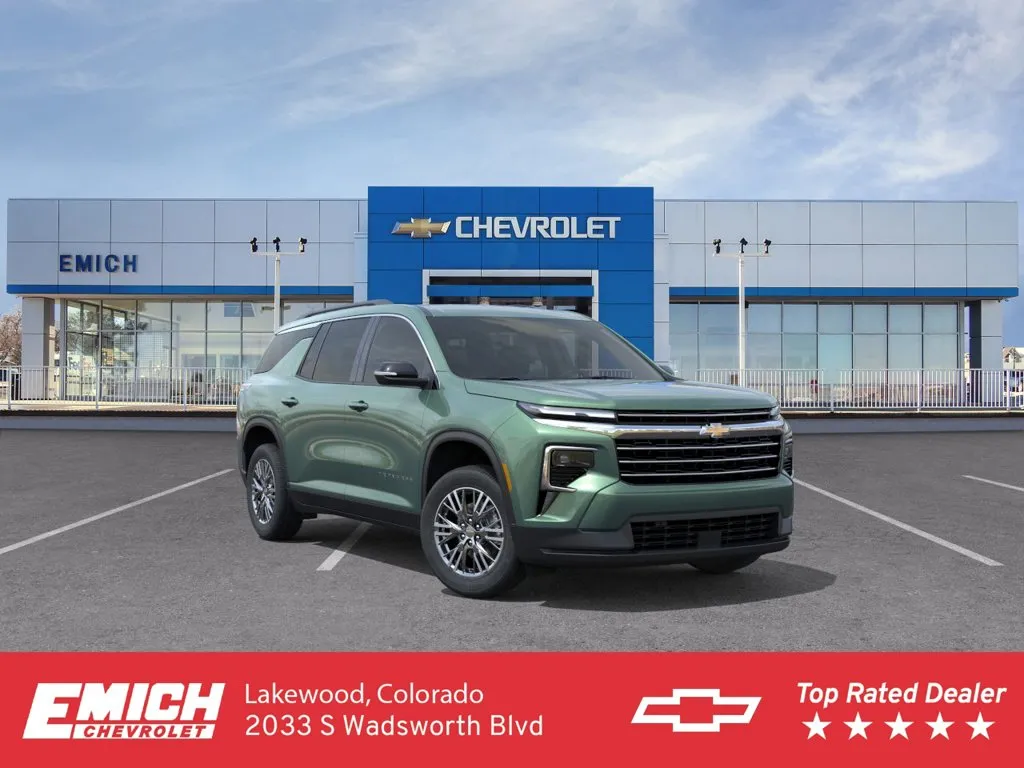 Green 2027 Chevrolet Traverse LT for sale in Lakewood, CO