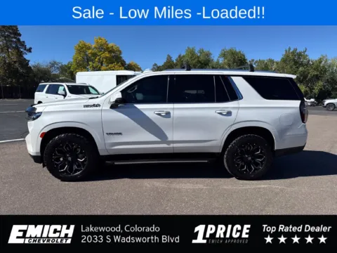 Photos of 2021 Chevrolet Tahoe High Country for sale in Lakewood, CO at Emich Chevrolet