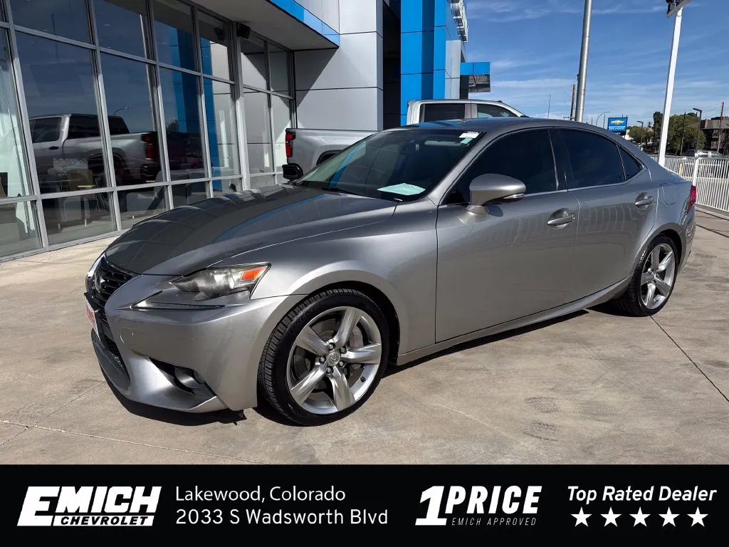 Silver 2014 Lexus IS 350 for sale in Lakewood, CO