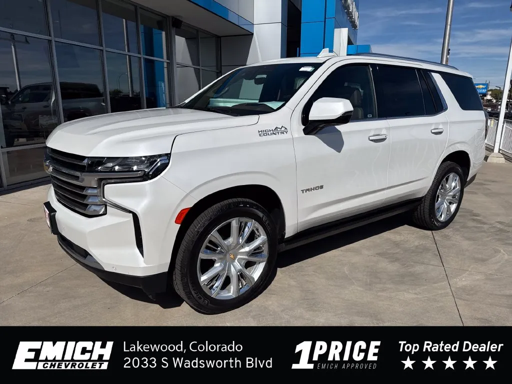Unknown 2022 Chevrolet Tahoe High Country for sale in Lakewood, CO