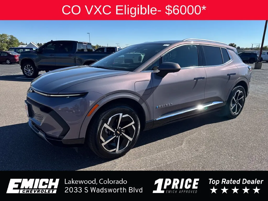 Gray 2024 Chevrolet Equinox EV LT for sale in Lakewood, CO