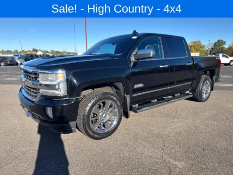 Black 2016 Chevrolet Silverado 1500 High Country for sale in Lakewood, CO