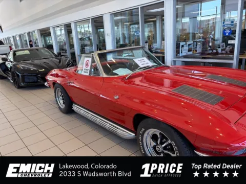 Red 1963 Chevrolet Corvette High Output 327 for sale in Lakewood, CO