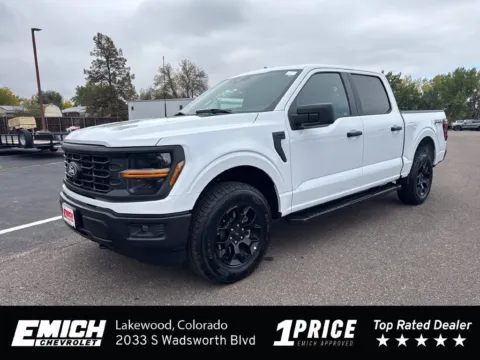 White 2024 Ford F-150 STX for sale in Lakewood, CO
