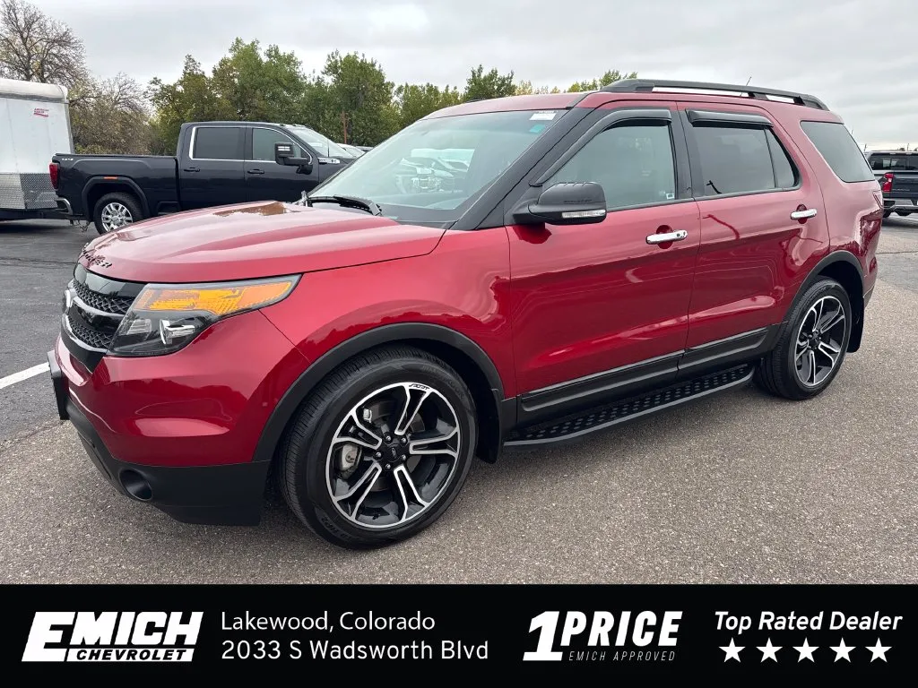 Red 2013 Ford Explorer Sport for sale in Lakewood, CO
