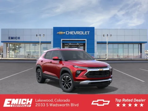 Red 2026 Chevrolet TrailBlazer LT for sale in Lakewood, CO