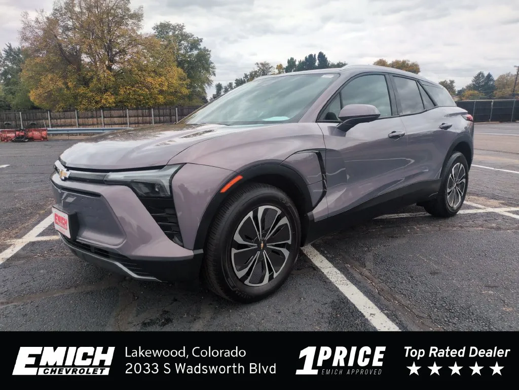 Gray 2024 Chevrolet Blazer EV LT for sale in Lakewood, CO