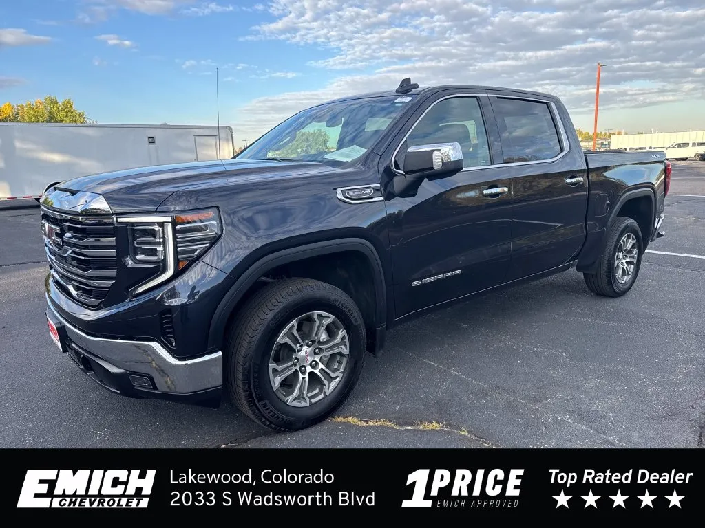 Gray 2025 GMC Sierra 1500 SLT for sale in Lakewood, CO