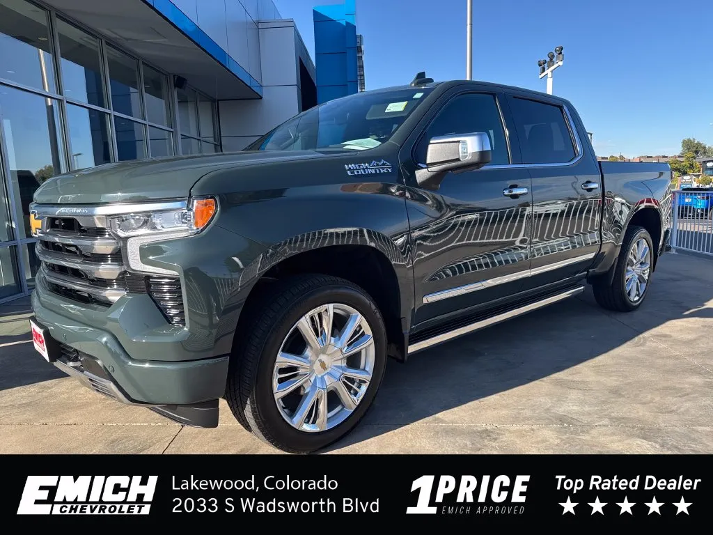 Gray 2026 Chevrolet Silverado 1500 High Country for sale in Lakewood, CO