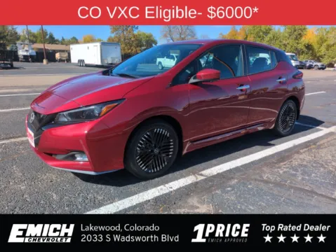 Red 2025 Nissan Leaf SV Plus for sale in Lakewood, CO