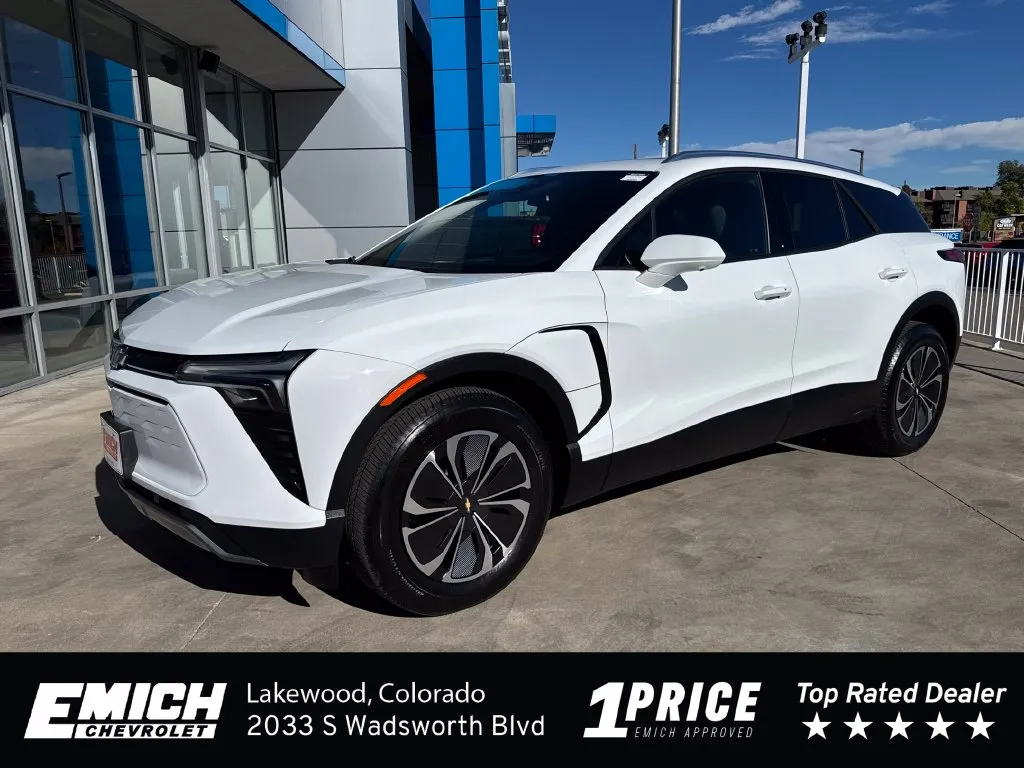 White 2024 Chevrolet Blazer EV LT for sale in Lakewood, CO