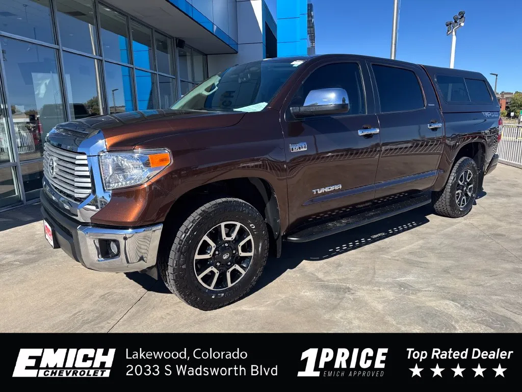 Brown 2016 Toyota Tundra Limited for sale in Lakewood, CO