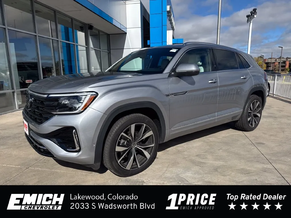 Silver 2026 Volkswagen Atlas Cross Sport SEL Premium R-Line for sale in Lakewood, CO