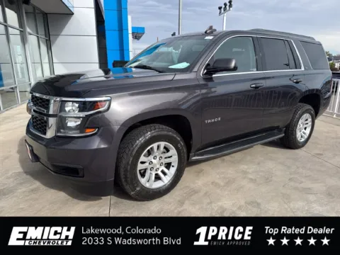 Gray 2018 Chevrolet Tahoe LT for sale in Lakewood, CO