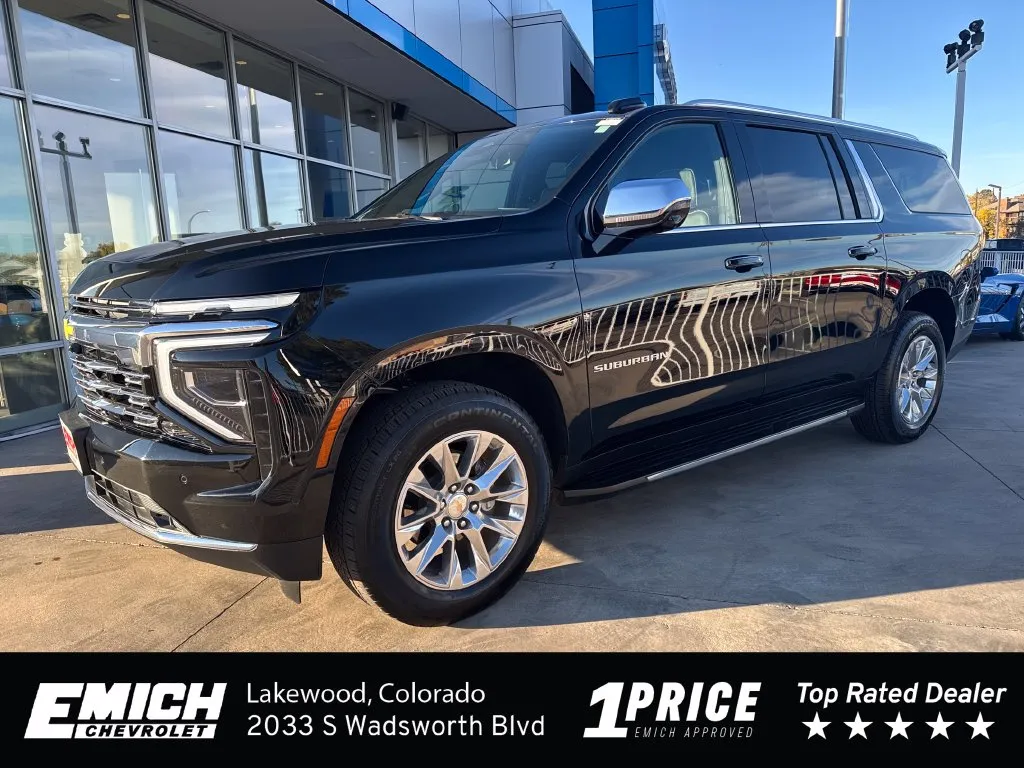 Black 2026 Chevrolet Suburban Premier for sale in Lakewood, CO