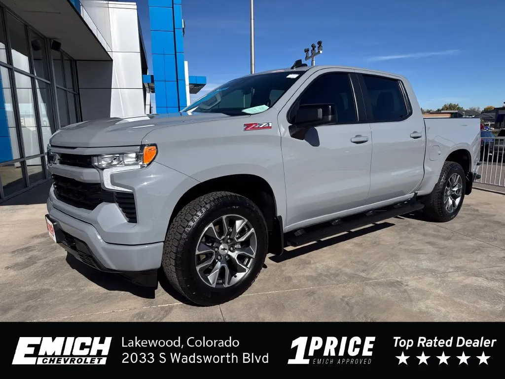 Gray 2025 Chevrolet Silverado 1500 RST for sale in Lakewood, CO