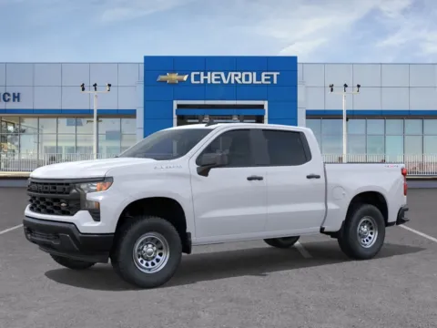 Photos of 2026 Chevrolet Silverado 1500 WT for sale in Lakewood, CO at Emich Chevrolet